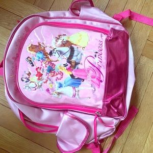 Disney princess backpack from Disneyland